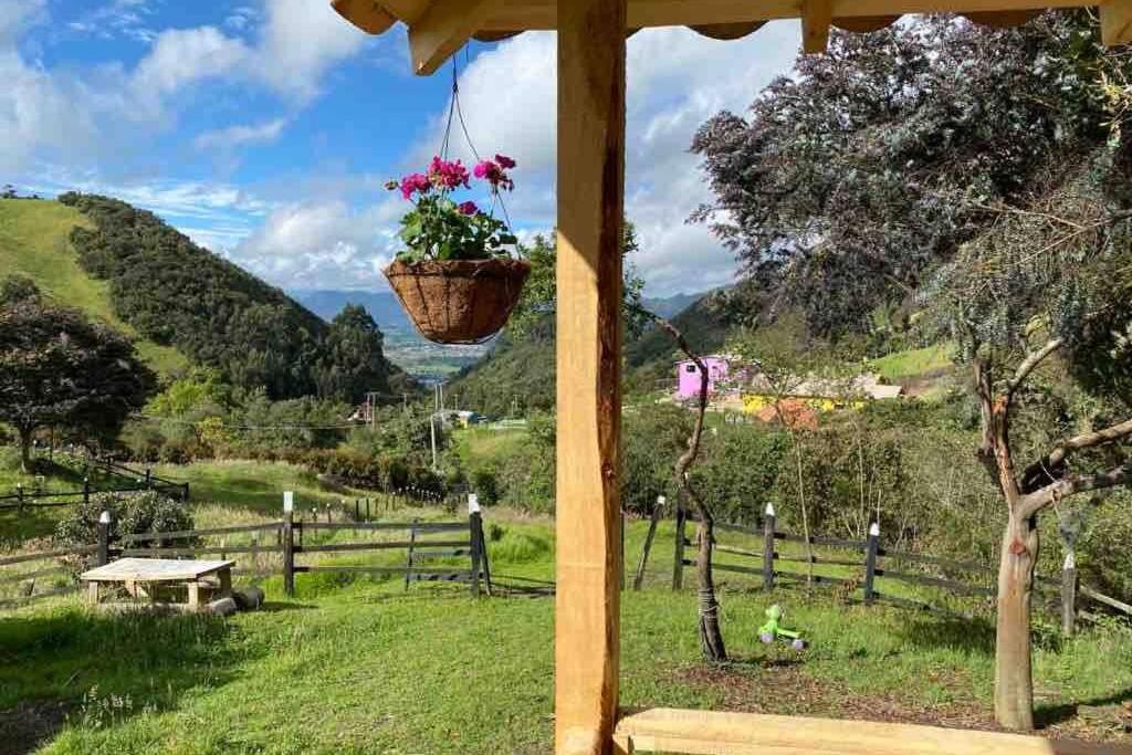 Un Refugio En Las Montanas De Tabio Villa Exterior photo